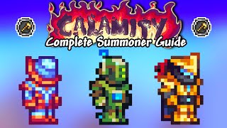 COMPLETE Summoner Progression Guide for Calamity 20 Terraria 14 [upl. by Batruk]