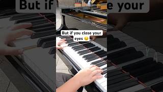 Pompeii by Bastille Piano Cover streetpiano pianocoversongs bastillepompeii pianoinpublic [upl. by Irwin]