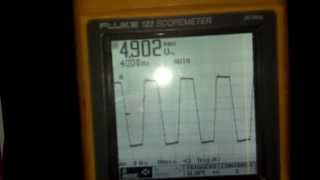 SMD DAmore DD1 VS FLUKE SCOPEMETER Amplifier Gain Setting Clipping Clamping [upl. by Imoian]