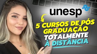 2 EDITAIS de PÓS GRADUAÇÃO 100 EAD e GRATUITOS da UNESP  3040 VAGAS  Mari Rel [upl. by Dorsy]