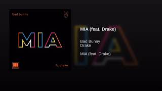 Bad Bunny  Mia Clean ft Drake [upl. by Glover465]