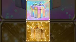 Choose Your Gift🎁 Rainbow🌈 Vs Golden⭐gift chooseyourgift eligeturegalo [upl. by Aneleasor]