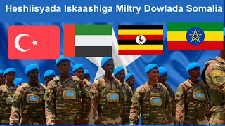 Xog Ku Heshiisyada Iskaashiga Ciidamada Somalia La leedahy Dowlado Badan [upl. by Noryahs]