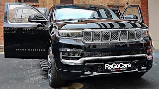 2022 Jeep Grand Wagoneer  64L V8 4x4 Big 7Passanger FullSize Premium SUV  Interior and Exterior [upl. by Calle]