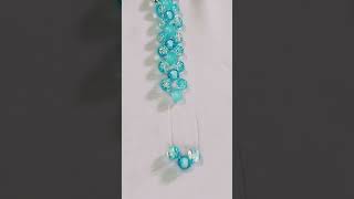 Beaded jewelry  How to make Crystal Beaded Bracelet tutorial tranding viral [upl. by Tedie247]