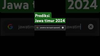 Prediksi PilkadaJatim2024 SuaraJatim2024 JatimPilihPemimpin PilkadaJatimBersama JatimMaju2024 [upl. by Htbazile]