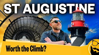 219 Steps to AMAZING Conquering the St Augustine Lighthouse [upl. by Shaefer]