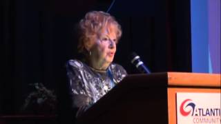 Kindertransport survivor Ruth Fisch Kessler speaks at Atlantic Cape [upl. by Jet354]