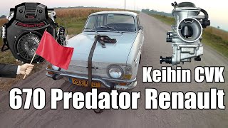 S3 E31 We tune the Keihin CVK carburetor to work on the 670 cc predator engine in the Renault R10 [upl. by Bogey6]