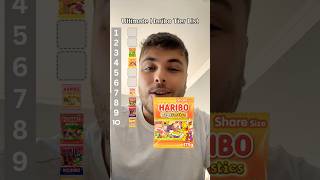 Is this the ultimate Haribo tier list funny filters skit games sweet candy food fyp [upl. by Sesilu238]