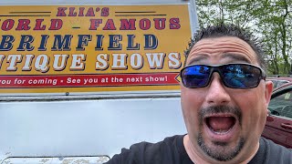 World famous Brimfield Flea Market  walk around Vlog [upl. by Adur663]