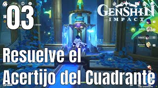 Resuelve el Acertijo del Cuadrante  Fontaine  Genshin Impact [upl. by Munroe]