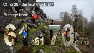 Climb 36  Day 3  Sentinal Crack  Burbage North  Peak District [upl. by Landri]