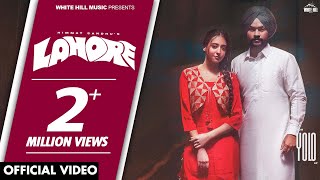 Lahore Official Video Himmat Sandhu  YOLO  ft Nikeet Dhillon  Jang Dhillon  New Punjabi Songs [upl. by Senior]