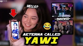 MPL PH Casters Were SHOCKED When Aeterna called Yawi during the interview 😂 [upl. by Vtarj]