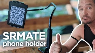 SRMATE Gooseneck TabletPhone Holder  Unbox amp Demo [upl. by Rundgren540]