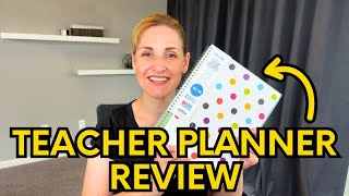 Blue Sky 20232024 Academic Year Teacher Weekly and Monthly Lesson Planner Dots  Review [upl. by Ahtebat]