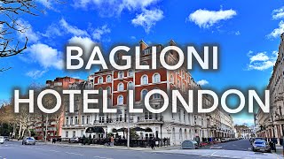 Baglioni Hotel London  4K video tour of an Italianstyle luxury hotel in the heart of Kensington [upl. by Novaelc]