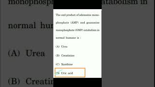 Nucleic acid metabolism pyq neet2024 biology trendingshorts [upl. by Tab]