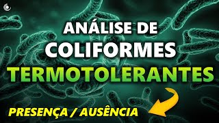 Como realizar análise de COLIFORMES TERMOTOLERANTES  Escherichia coli Método Presença  Ausência🦠 [upl. by Zack]