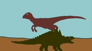 ASDC Utahraptor vs Gastonia [upl. by Alian]