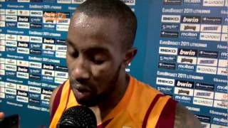 EuroBasket postgame Bo McCalebb [upl. by Zacks161]