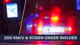 200 kmu en Rijden onder invloed  Politie Dienst Infra [upl. by Anival]