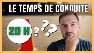 COMBIENS DHEURES DE CONDUITE POUR LE PERMIS  Le mythe des 20 heures [upl. by Milly]