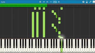 Leo Dan  Estelita  Piano Tutorial  Midi [upl. by Hehre603]