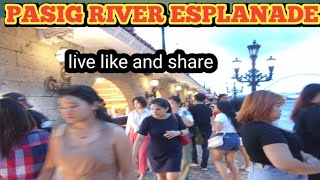 Pasig river esplanade manila update mala Italy take 2 [upl. by Cilurzo]