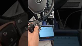 key programming vw Touran 2016 smart mqb key mqb automobile [upl. by Fedora120]