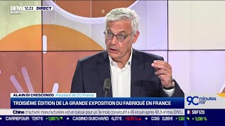 Alain Di Crescenzo CCI France  La grande exposition du fabriqué en France [upl. by Ayit]