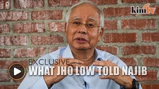 EXCLUSIVE  Najib reveals what Jho Low told him [upl. by Nytsirt314]