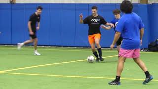 LNSP  Mens Indoor Soccer  1203 Highlights [upl. by Vacla]