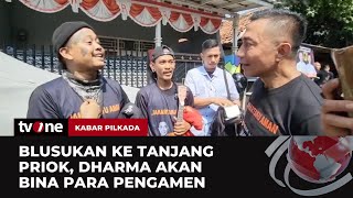 Dharma Dengarkan Curhatan Pengamen saat Blusukan di Tanjung Priok  Kabar Pilkada tvOne [upl. by Waylen]