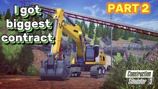 CONTRACTION SIMULATOR 3 II I GOT BIGGEST CONTRACT 🔥🔥 PART 2 [upl. by Bar]