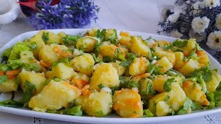 🥗Sallatë e shijshme me patate që nuk duhet të mungojë ne tavolinë Potato salad [upl. by Phedra]