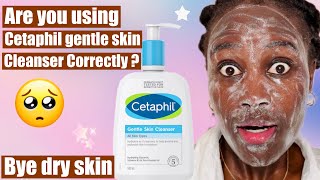 ✨HOW TO PROPERLY USE CETAPHIL GENTLE SKIN CLEANSER STEP BY STEP GUIDE ON ACHIEVING A RADIENT GLOW [upl. by Gillespie]