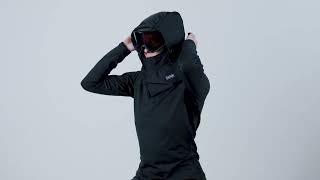 TEAM HOOD ADJUSTABLE BALACLAVA  BlackStrap [upl. by Akyssej703]