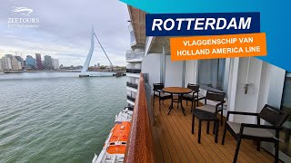 De Rotterdam van Holland America Line in Rotterdam [upl. by Burgener]