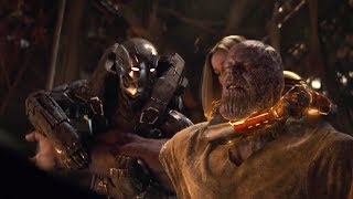 AVENGERS  End Game  The Remaining Avengers Attack Thanos [upl. by Lishe703]