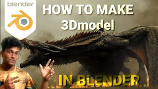 HOW TO MAKE A 3D model AND VFX in blenderfull video in Banglalets start learning😎 [upl. by Ardni]