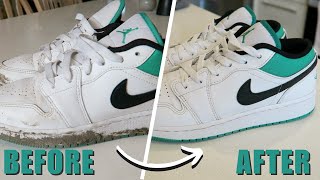 How to Clean Sneakers  Leather amp Canvas [upl. by Aicilram]