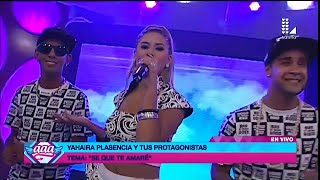 YAHAIRA PLASENCIA  quotSÉ QUE TE AMARÉquot EN VIVO [upl. by Horan480]