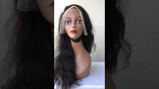 100 Natural Indian Wavy Frontal Huamn Hair Wig [upl. by Yoreel]