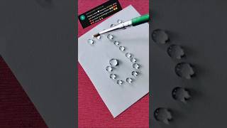 Handlettering by water drop S931 shorts viral art trending [upl. by Katrinka842]