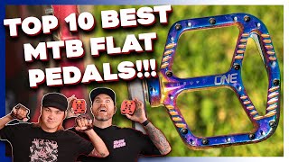 Top 10 Best Mountain Bike Flat Pedals Some of our Favorite Aluminum and Composite Picks [upl. by Kosse]