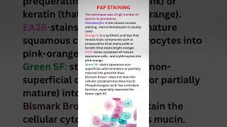 PAP staining procedure pathologyacademy draditikumar neetpg neet labtechniciancourse [upl. by Ornas]