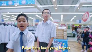 Bijak Segak Kembali ke Sekolah  Tesco Official Video [upl. by Yentyrb771]