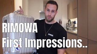 First Impressions of my new £820 Rimowa cabin suitcase [upl. by Belsky270]